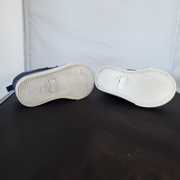 EUC OshKosh BGosh Toddler Blue Canvas Sneakers - Picture 9 of 9